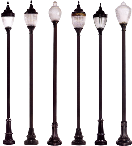 Affordable With Street Light Lamp Png - Decorative Light Poles (600x600)