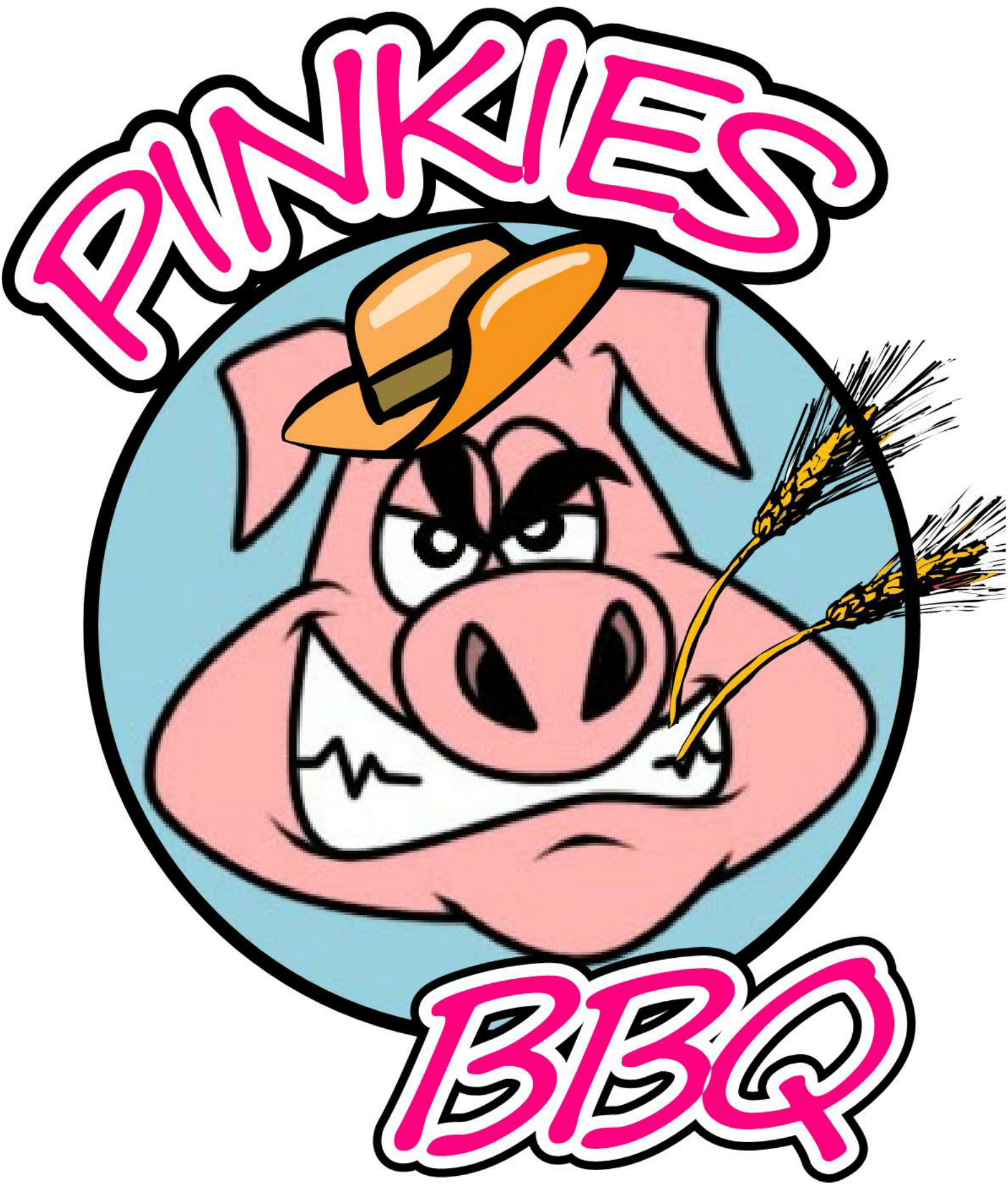 Pinkies Bbq Logo - Pinkies Bbq (1700x2200)