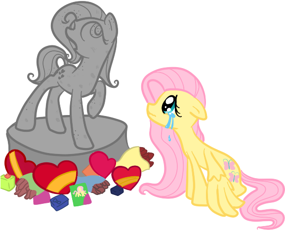 Otterlore, Crying, Fluttershy, G1, G1 To G4, Generation - Cartoon (600x500)