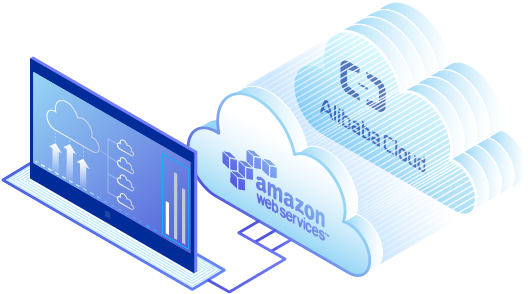 Migrate Between Cloud Platforms - Graphic Design (657x541)