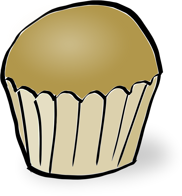 Clipart - Muffin - Muffin Clipart Png (800x800)