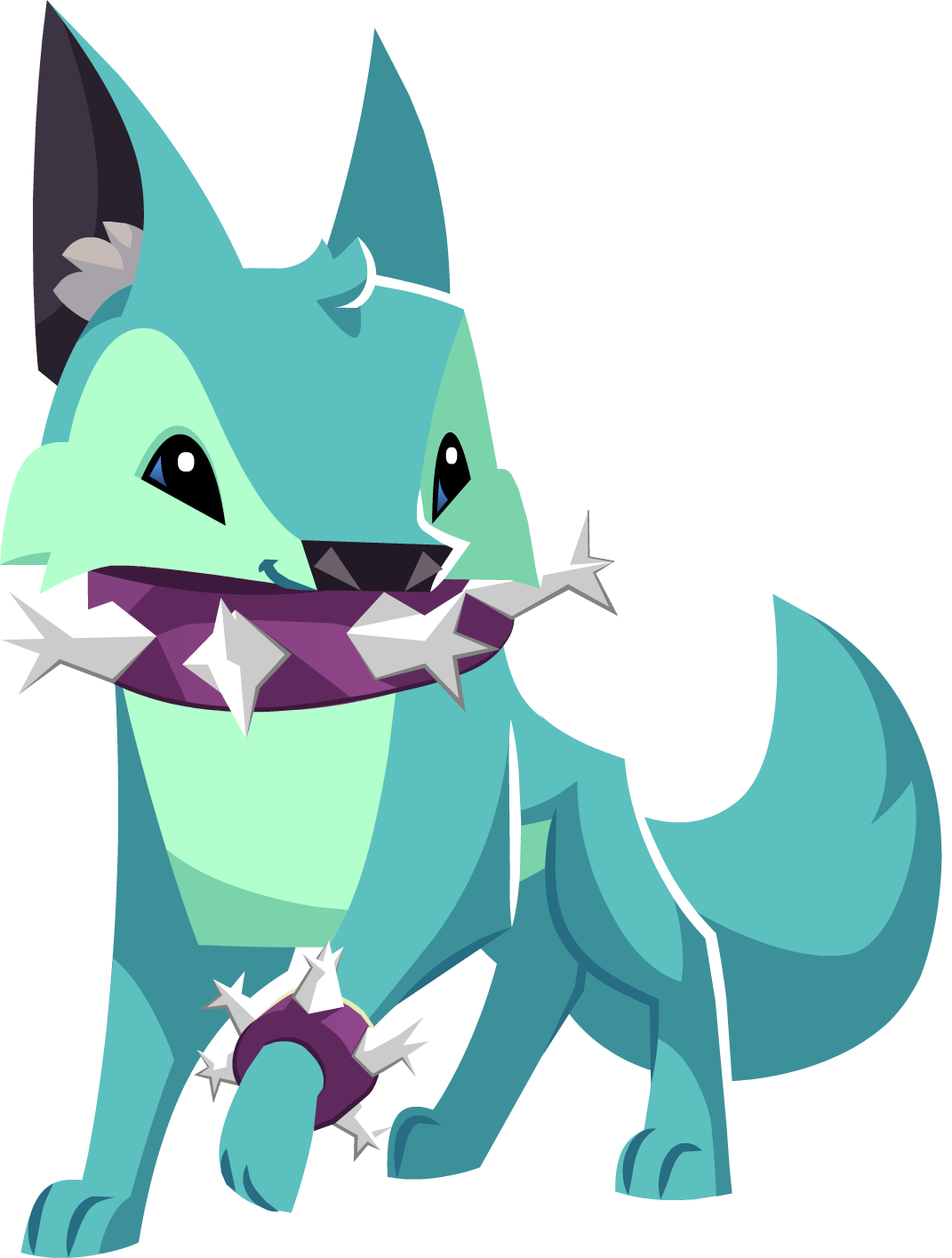 Coyote Blue Spikes - Coyote (1071x1414)