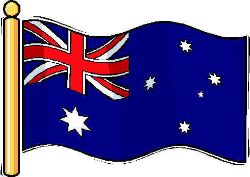 On Sunday We Come Together To Thank The Lord For This - Australian Flag Clip Art (490x347)