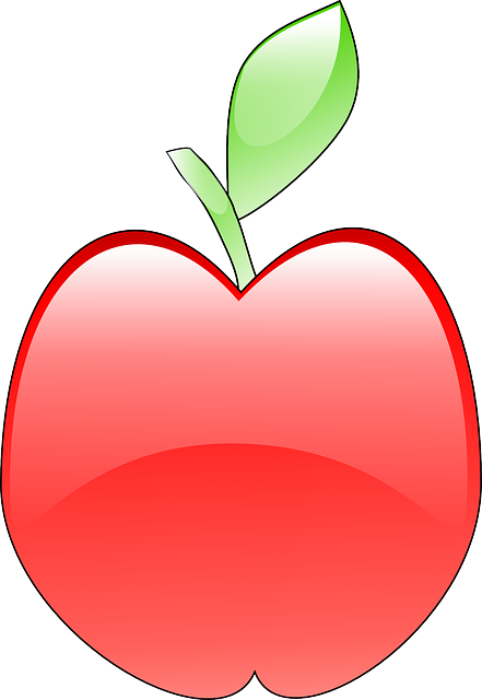 Vitamins Red, Apple, Fruit, Plant, Food, Sweet, Vitamins - Apple Clip Art (441x640)