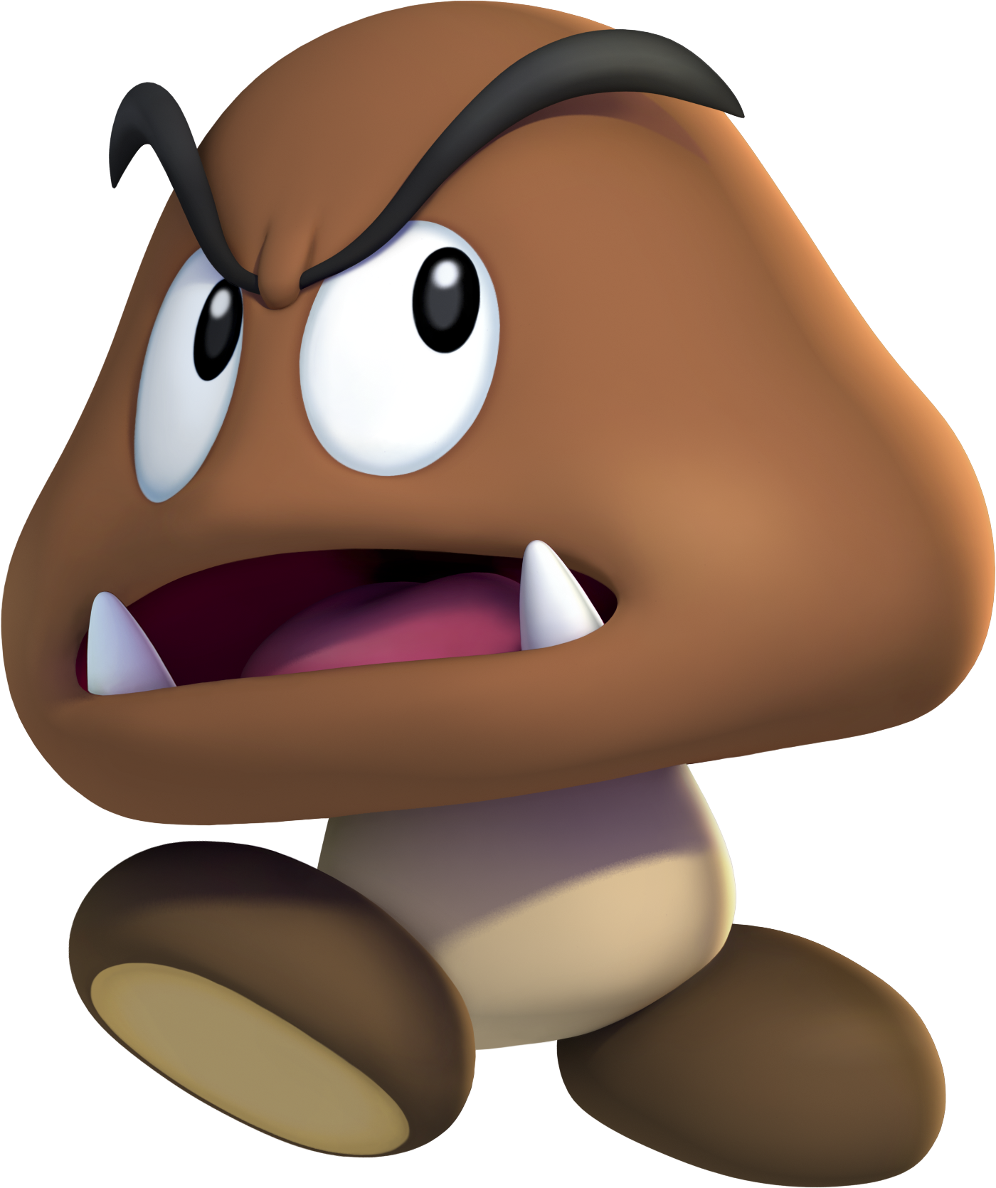 Thumbnail For Version As Of - Goomba Mario Png (1400x1670)