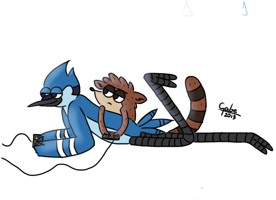 Playing Video Games Transparent (1024x768)