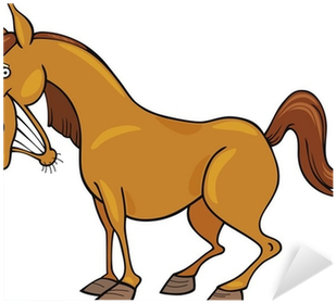 Funny Horse Cartoon (400x400)