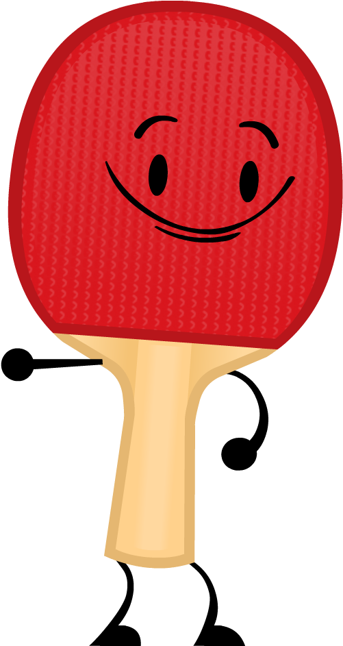 Ping Pong Racket By Ctnumber - Bfdi Ping Pong Racket (547x959)