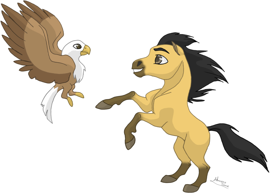 Forever Free By Mysweetqueen - Como Dibujar Caballo Bebe Spirit (1024x685)