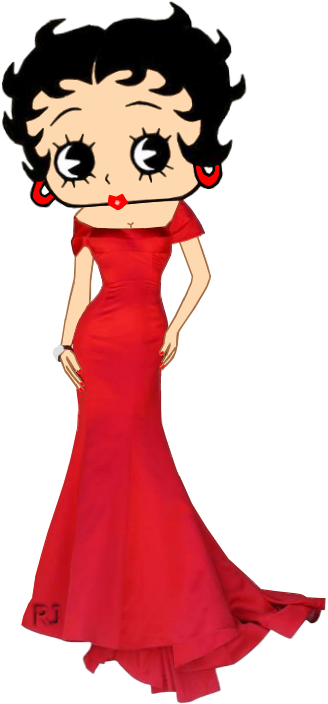 Elegant Bb Xmas Time - Betty Boop (400x750)