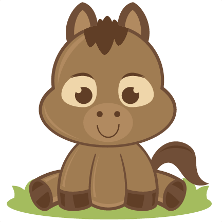 Baby Horsesvg Cutting Files Horse Svg Cut File Baby - Cute Horse Png (432x432)