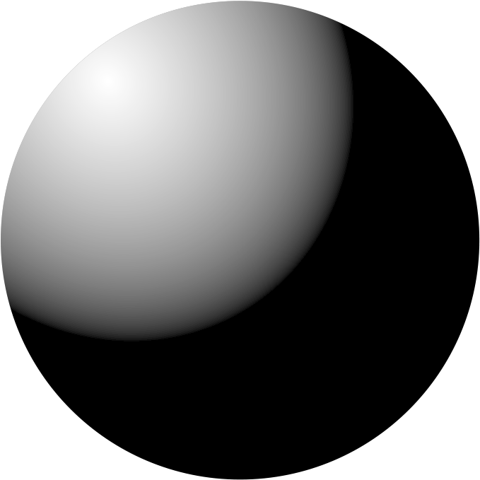 Sf Clip Art Download - Sphere Black And White Clipart (1978x1980)