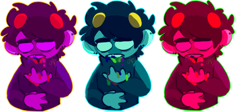 Oversaturated Color Vomit By Radshiba - Notebook (800x381)