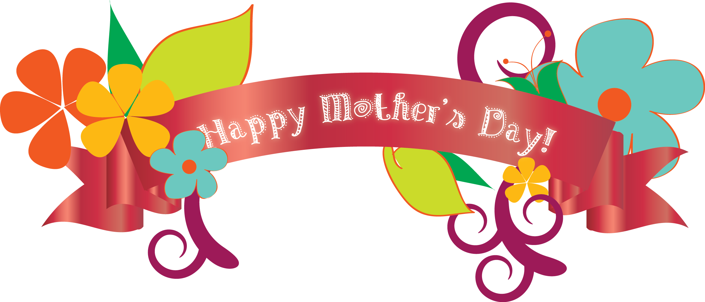 What Do Moms Really Want For Mother's Day - Happy Mothers Day .png (2400x1028)