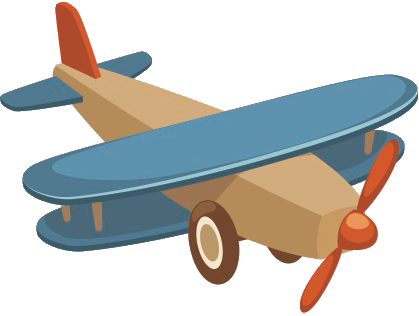 מעון בשבילי החינוך - Plane Child Png (419x316)