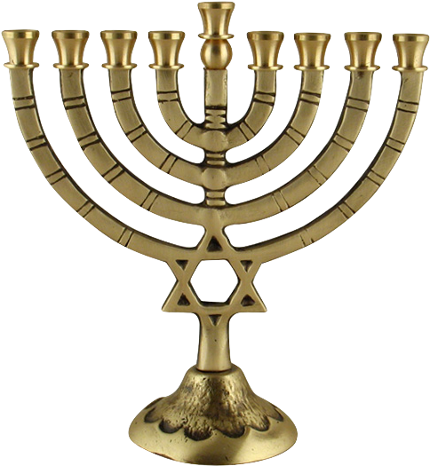 For Many Years, We Have Celebrated Chanukah With Great - Hanukkah Candle Thing (530x590)
