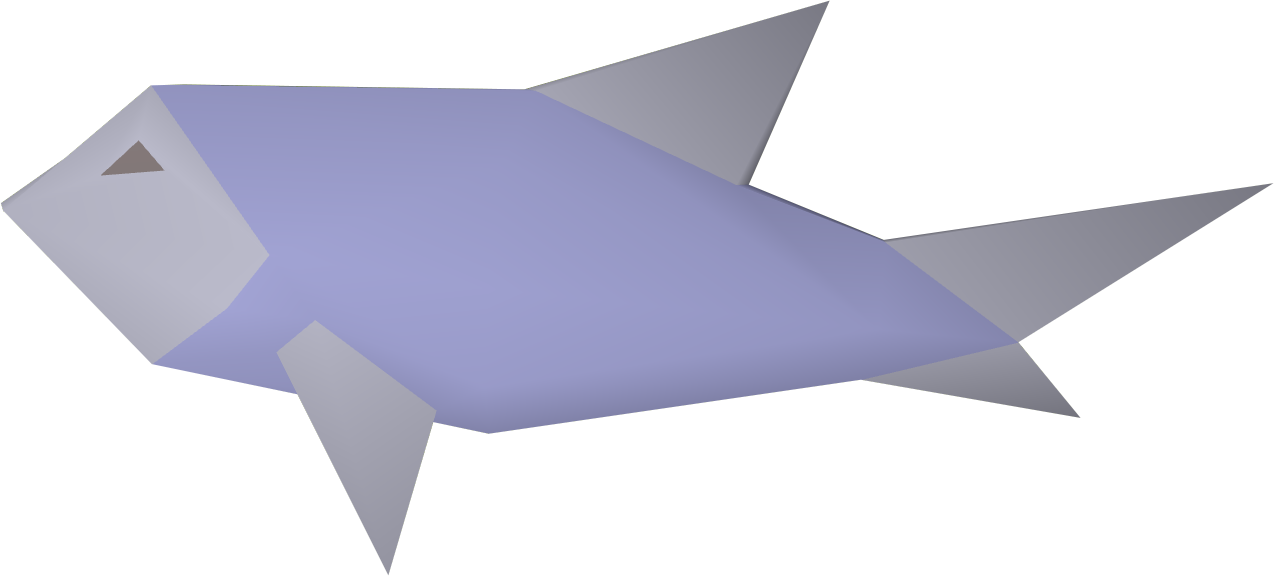 Raw Cod Is A Members-only Fish - Origami (1274x576)