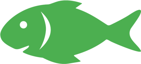 Many Common Aquarium Fish Grow To An Adult Size Close - Fish Vector Logo (480x480)