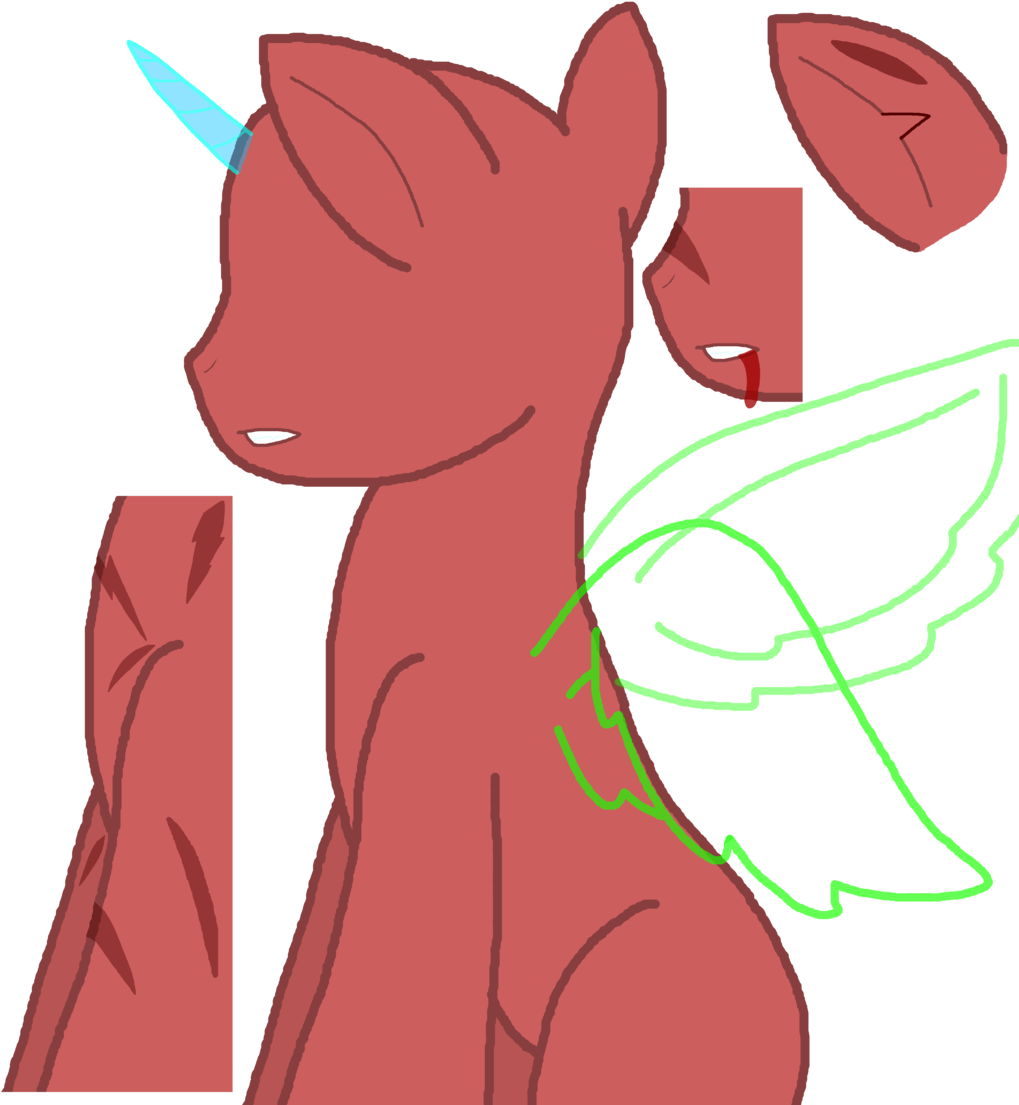 Forgotten Memories Base By Icefir - Mlp Base Memories (1024x1115)