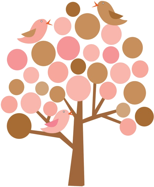 Tree Bird Clip Art - Tree Bird Clip Art (570x798)