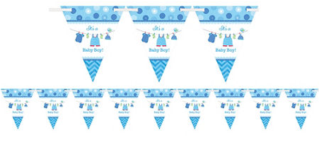 It's A Boy Baby Shower Banner - Baby Shower (800x800)
