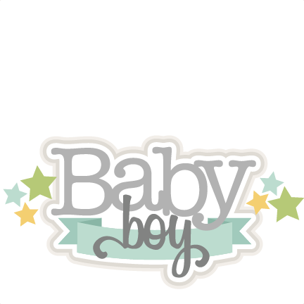 Baby Boy Svg Scrapbook Title Baby Svg Cut Files For - Baby Boy Title (432x432)