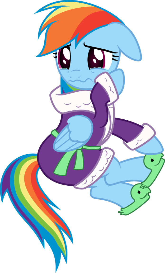 Crying Dashie By Sallemcat - Tanks For The Memories Mlp Crying (695x1150)