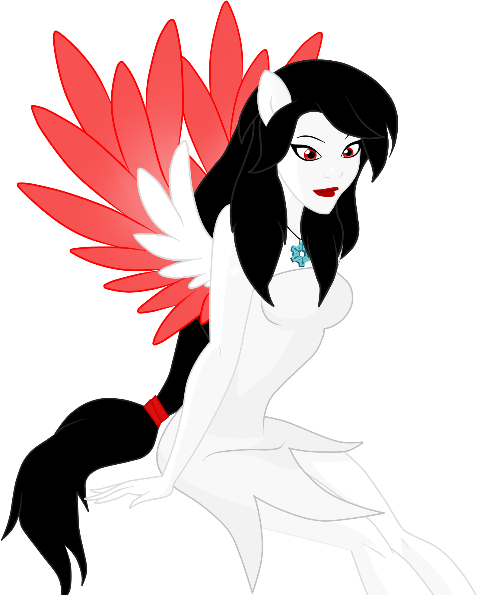 Yuki Memories In Bruce Timm Style By Kodretta - Illustration (2073x2160)