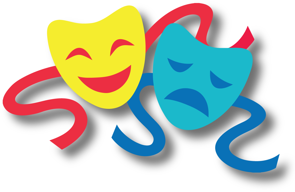 Set Free Your Inner Thespian - Transparent Drama Clipart (1200x892)