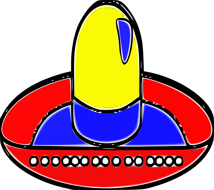 Economy Cliparts 19, - Mexický Klobouk Png (812x720)
