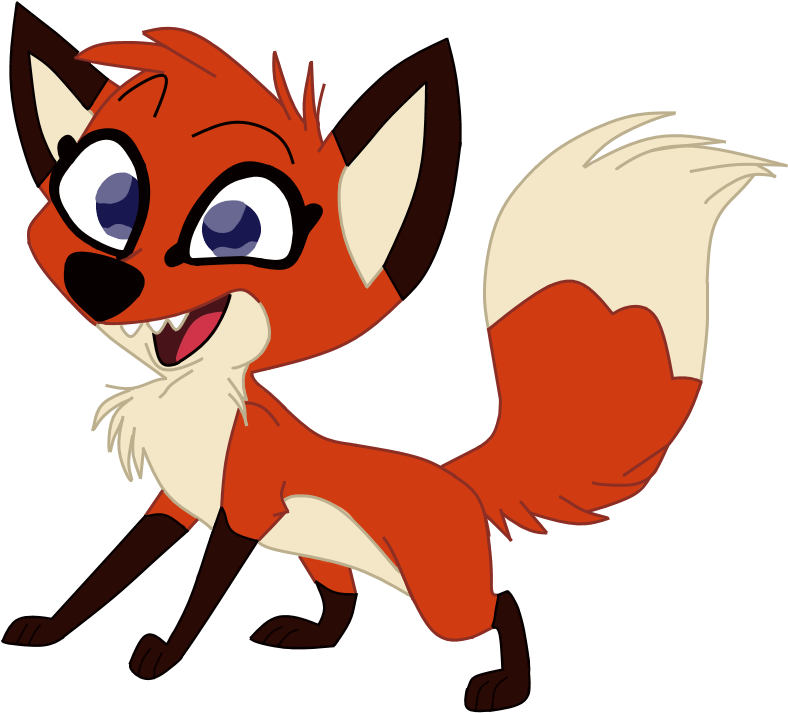 Jungledyret Hugo Rita Fox Drawing Vector By Varg45 - Vulpini (831x776)