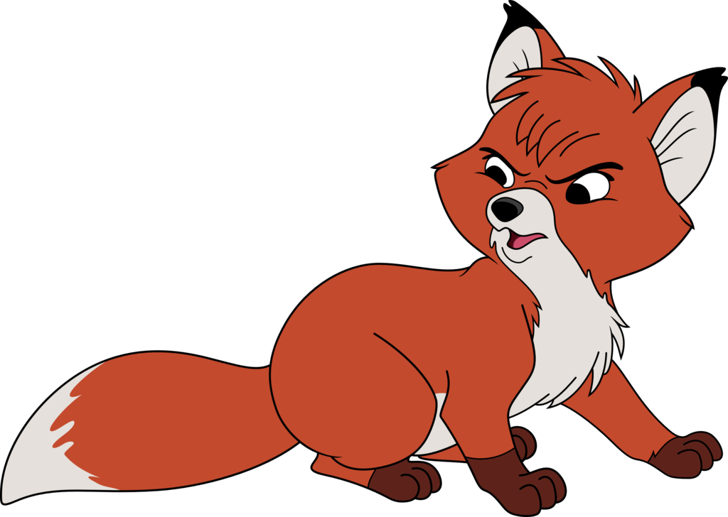 Frazzled Fox By Jackspade2012 - Todd Fox And The Hound (1024x728)