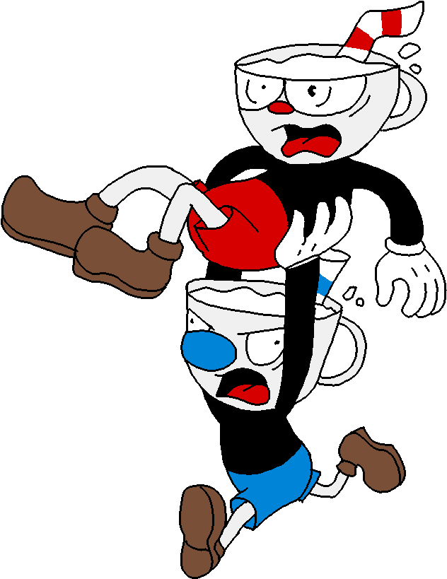 Mugman Is Sick Of Cupheads Hijinx By Dragondogfilmsg - Art (652x960)