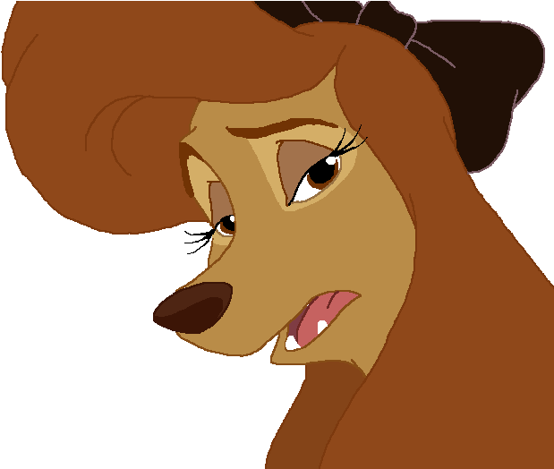 Dixie Vector By Fashiondogz100 - Dixie Fox And The Hound Png (651x523)