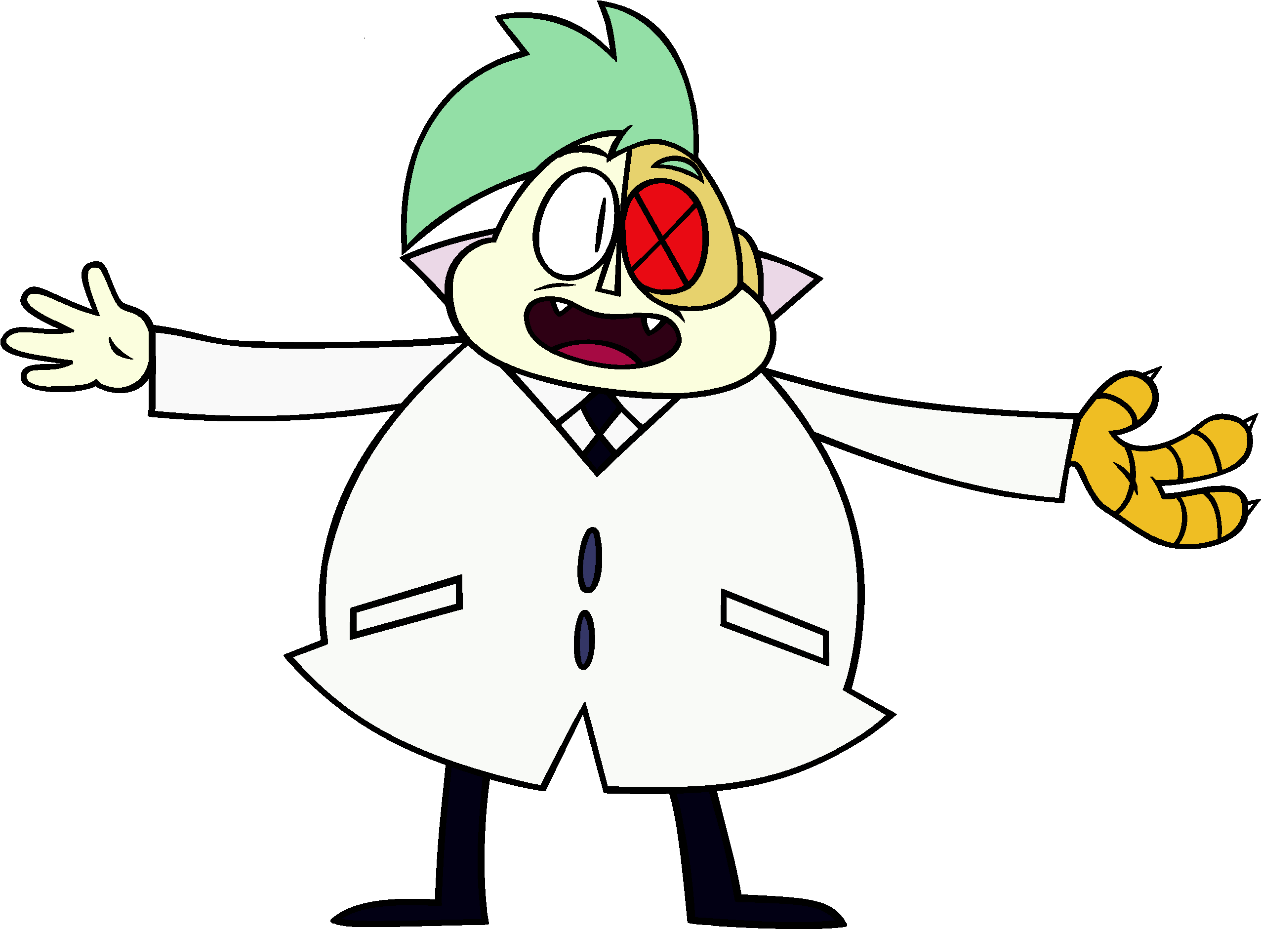 Transparent Boxman - Ok Ko Lord Boxman (2596x1952)