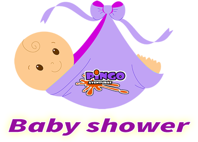 Baby Shower Pingo Aventuras Animacion - Baby-junge Im Blaue Decken-personalisierten Runder (472x324)