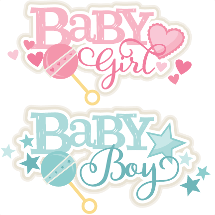 Baby Girl And Boy Titles - Baby Girl Clipart (432x432)