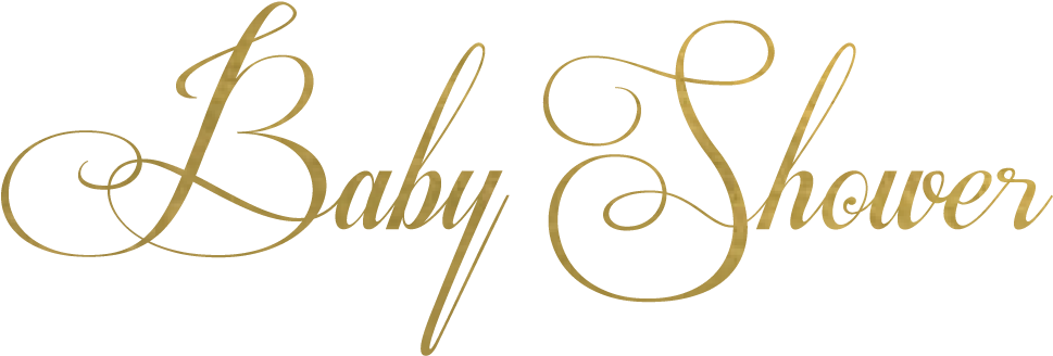 Baby Shower Images - Bridal Shower Gold Png (1000x400)