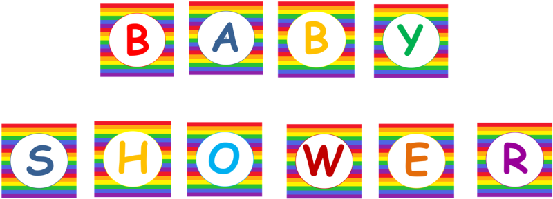 Pin Baby Shower Banner Clip Art - Baby Shower (800x304)