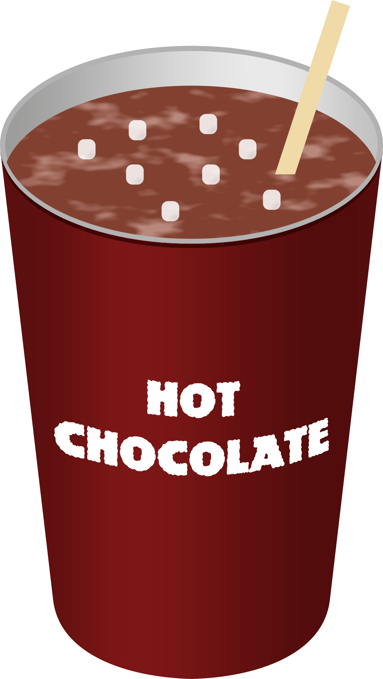 Hot Chocolate Clipart Transparent - Clip Art Hot Chocolate (1304x2314)
