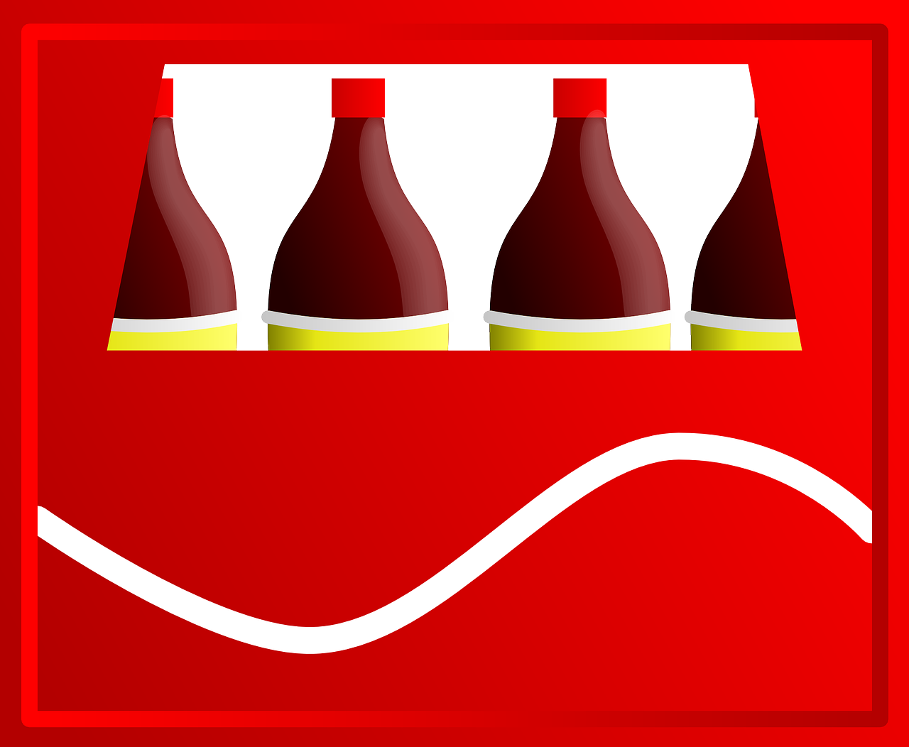 Free To Use Public Domain Drinks Clip Art - Caja Coca Cola Png (1280x1052)
