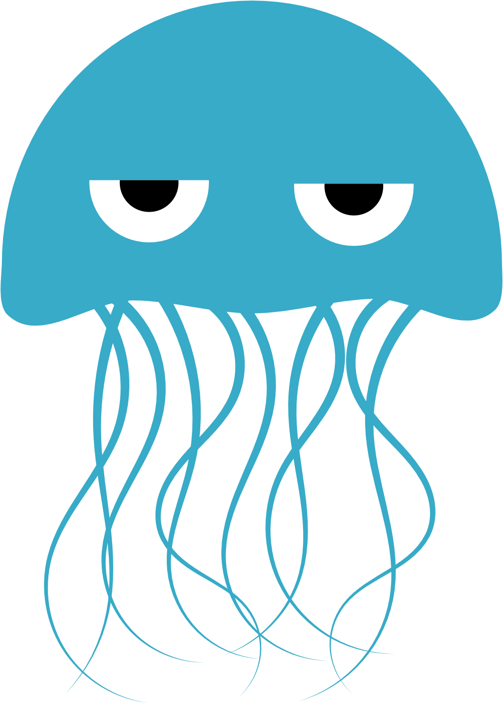 Jellyfish Cartoon (999x1395)