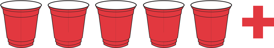 Liquor Clipart Binge Drinking - Binge Drinking (1000x215)