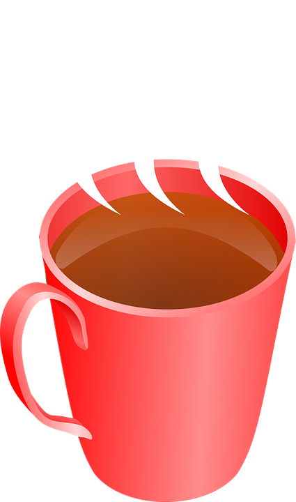 Hot Drink Cliparts - Cartoon Cup Of Tea (425x720)