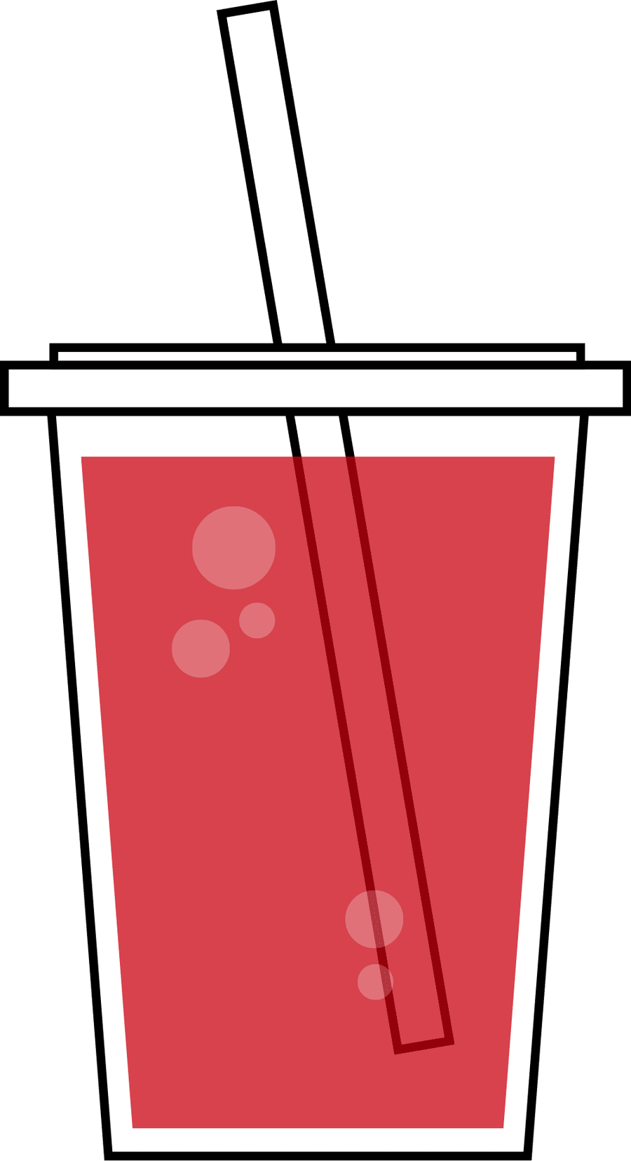 Red Drink Clipart - Slushie Clipart Slushy Clips (900x1656)