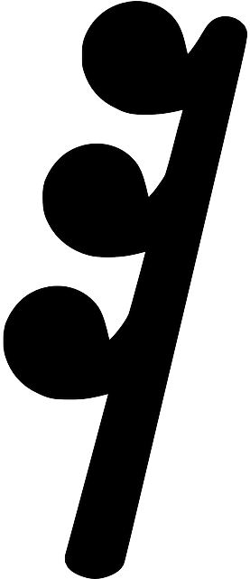 Music, Note, Musical, Writing, Quarter, Eighth - Sixteenth Rest In Music (320x640)