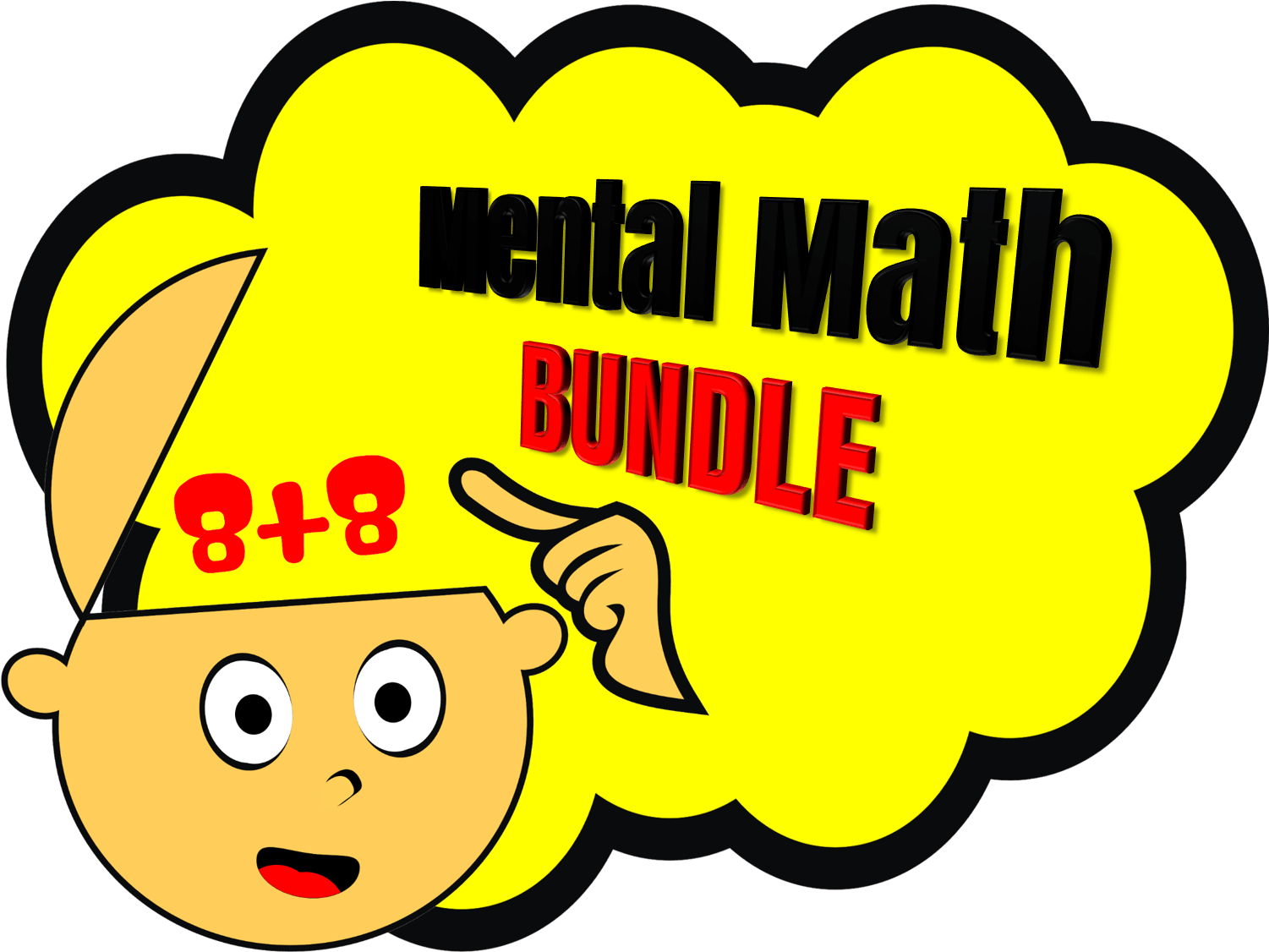 Focus On Mental Math Ultimate Resource - Mental Math Clip Art (1617x1125)