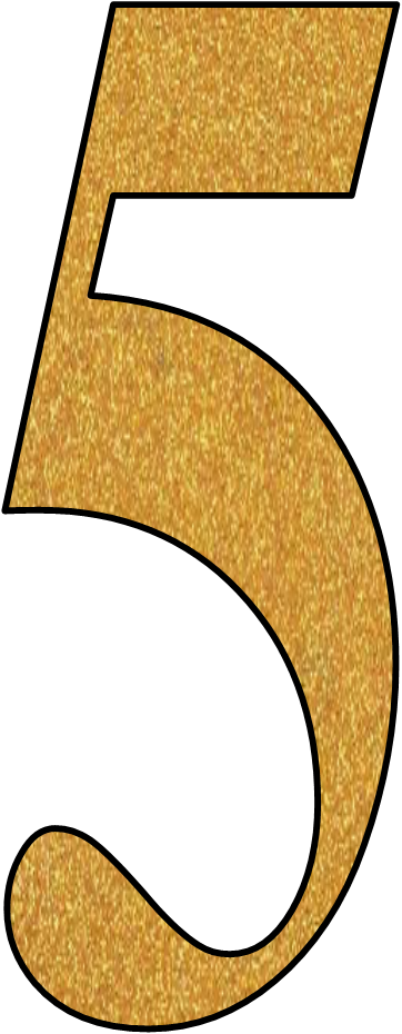 That We Either Learn Something New Every Day, Or Gain - Gold Glitter 5 Clipart (362x930)