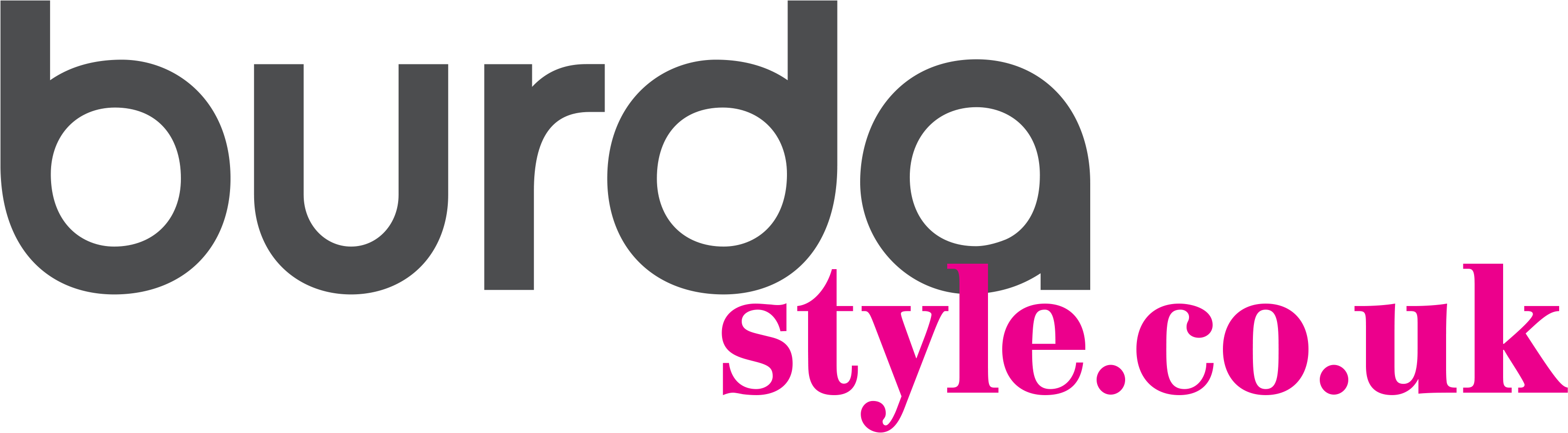 Search For Product - Burda Style Logo (3346x956)