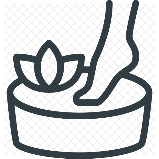 Pedicure Icon - Foot Spa Icon Png (512x512)